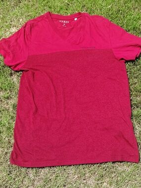 Burgundy Guess Shirt